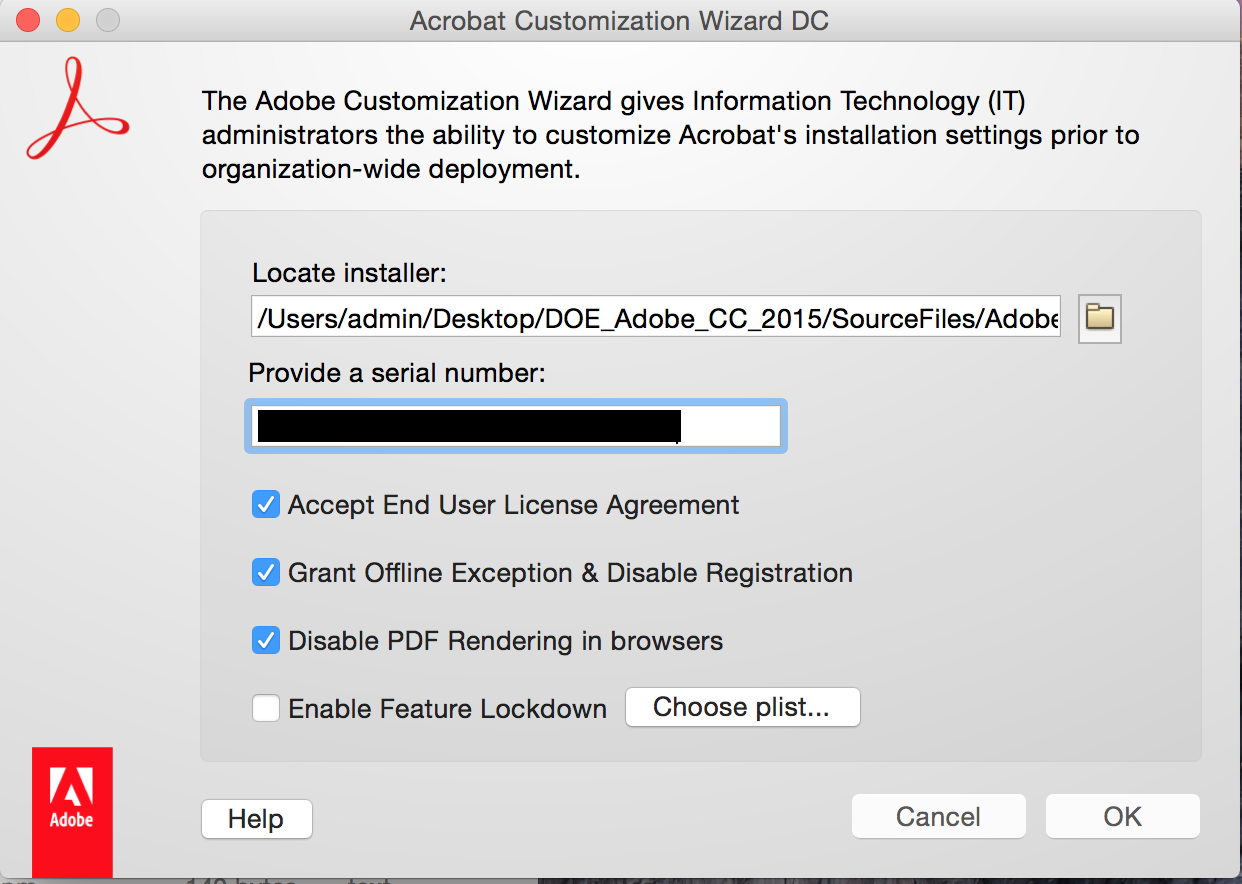 Adobe acrobat pro dc 2015 serial key
